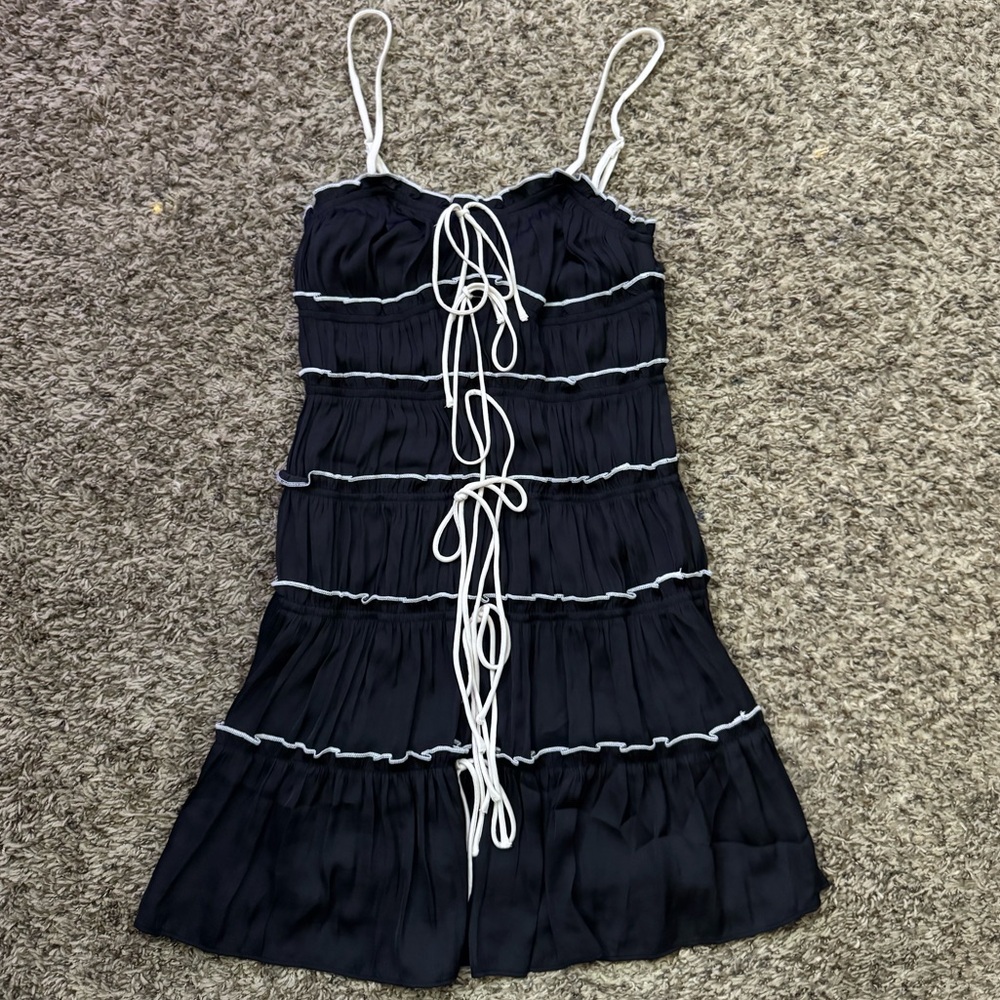 Windsor Ruffled Mini Dress - Picture 2 of 8